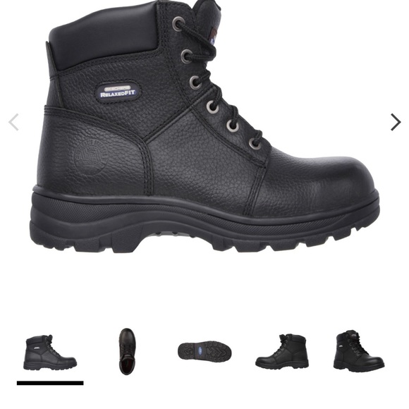 Sketchers Relaxed Fit Steel toes, electrical & oil resistant Women’s Boot - Picture 5 of 13